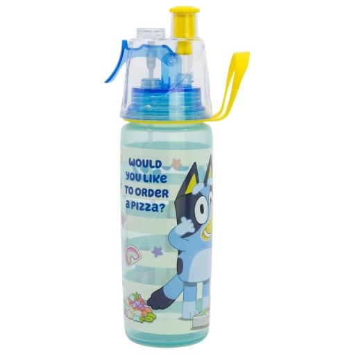 Garrafa com bico e spray Bluey 575ml
