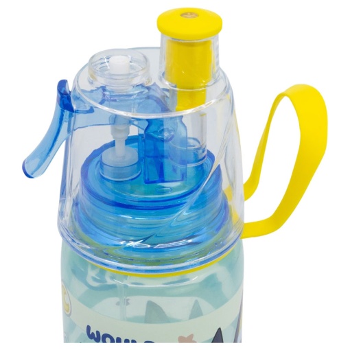 Garrafa com bico e spray Bluey 575ml