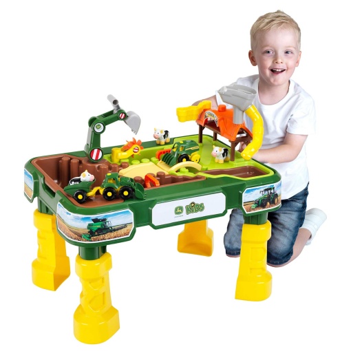 Quinta JOHN DEERE - mesa de brincadeira com areia e água KLEIN