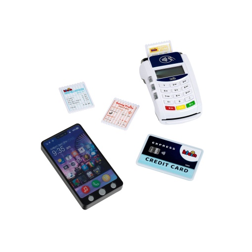 Terminal de pagamento e smartphone com função de pagamento contactless KLEIN