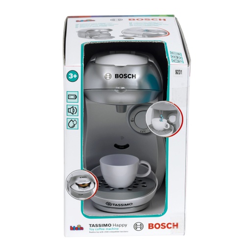 Máquina de café expresso prateada BOSCH Klein