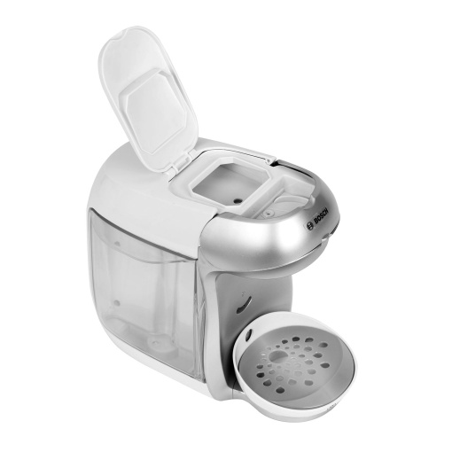 Máquina de café expresso prateada BOSCH Klein