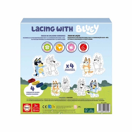 Lacing with BLUEY EDUCA