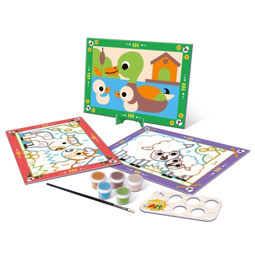 Pintar por números - A quinta 4+ Magic Art Number EDUCA