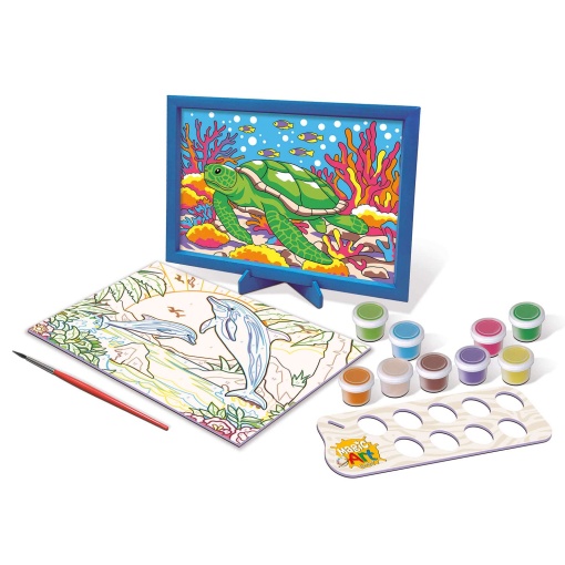 Magic Art Number - Sea Animals 9+ EDUCA