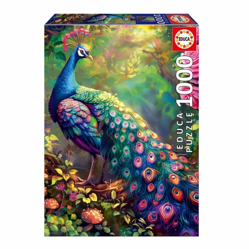 Puzzle EDUCA 1000 peças jardim dos pavões