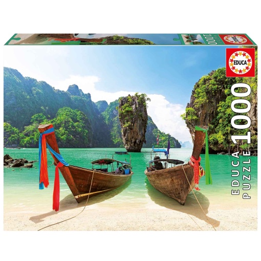Puzzle EDUCA 1000 peças ilha James Bond Tailândia