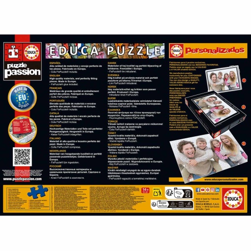 Puzzle Educa 1000 peças Canes e Vinum