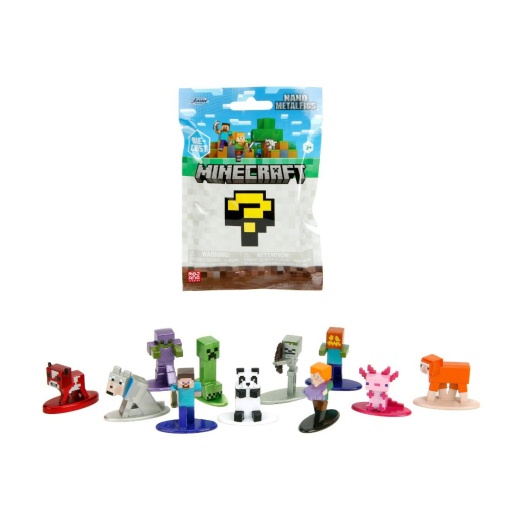 Minecraft figura de metal 4cm sortido surpresa JADA