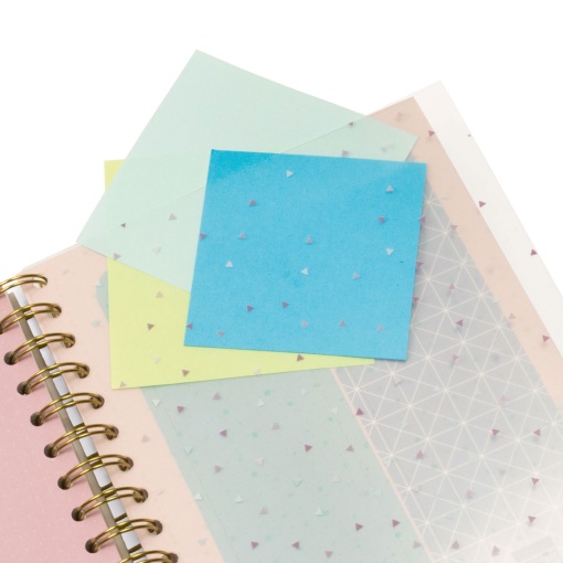 Agenda semanal 176x250mm 2026 espiral FINOCAM Optimal Vera com elástico