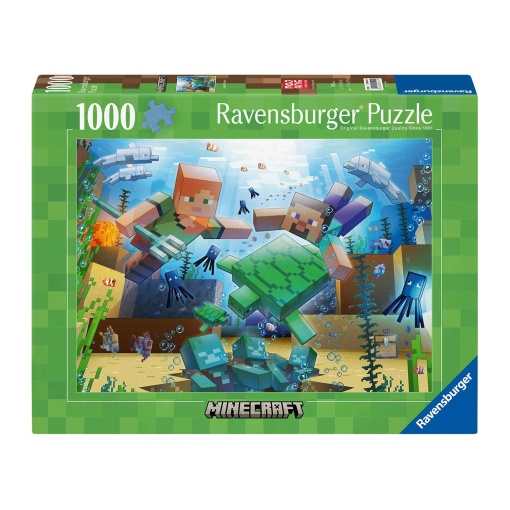 Puzzle RAVENSBURGER 1000 peças estádio Minecraft