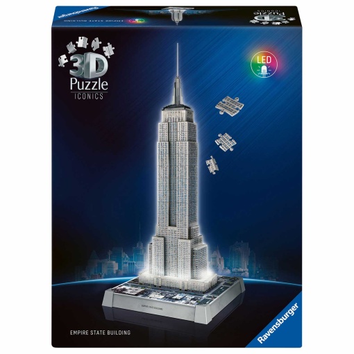 Puzzle 3D Iconics RAVENSBURGER 216 peças Empire State Building