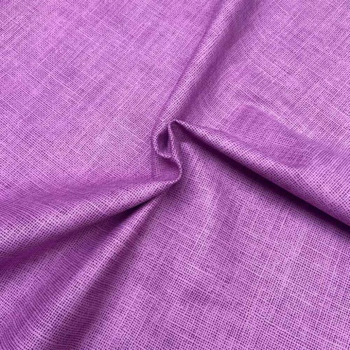 Tecido FABRICART efeito linho orquídea 1x1,50m