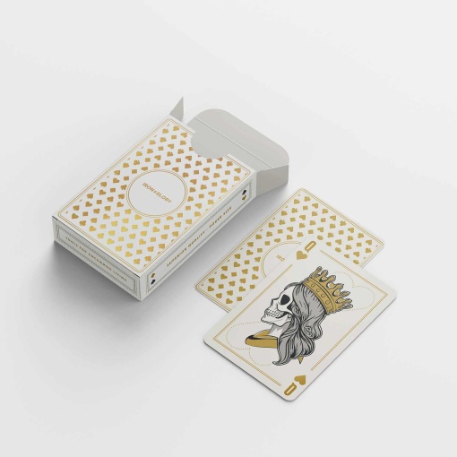 Big Deal - Conjunto cartas deluxe em caixa de madeira IRON & GLORY