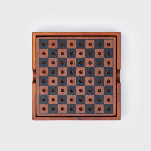 Checkmate - Xadrez e damas deluxe em madeira IRON & GLORY