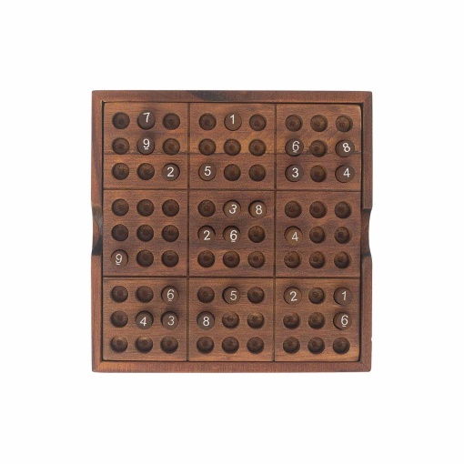 Sudoku deluxe em caixa de madeira IRON & GLORY