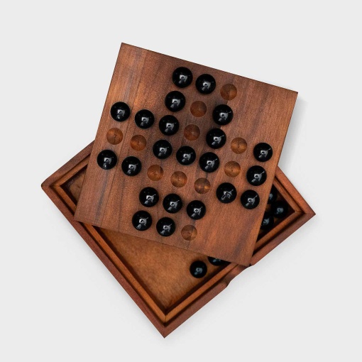 Solitaire deluxe em caixa de madeira IRON & GLORY