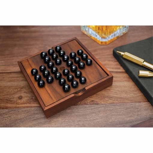 Solitaire deluxe em caixa de madeira IRON & GLORY