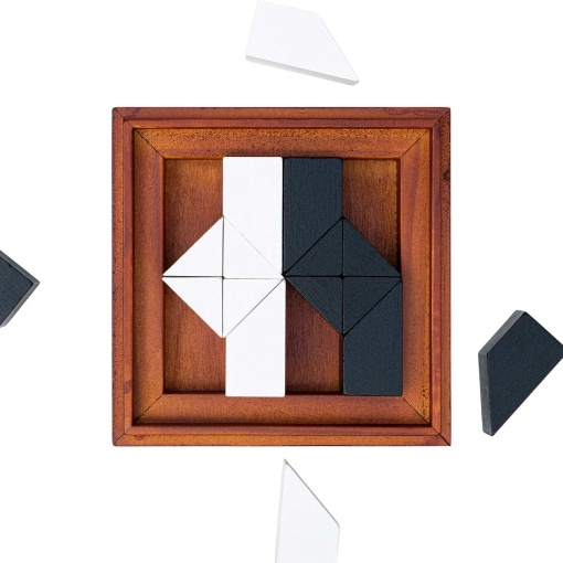 Shapeshifter - Tangram deluxe em caixa de madeira IRON & GLORY