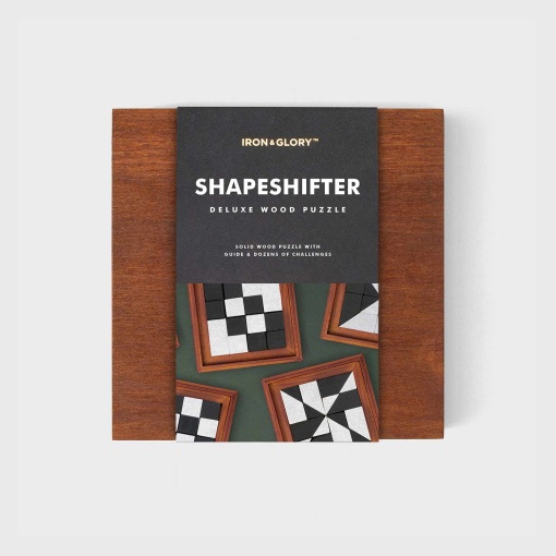 Shapeshifter - Tangram deluxe em caixa de madeira IRON & GLORY
