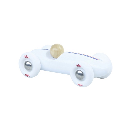 Carro de madeira Grand Prix vintage branco VILAC