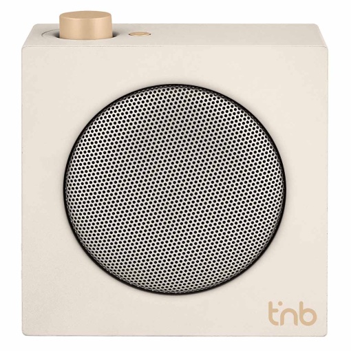 Coluna Bluetooth + rádio TNB Rainbow Cube 5w ivory white