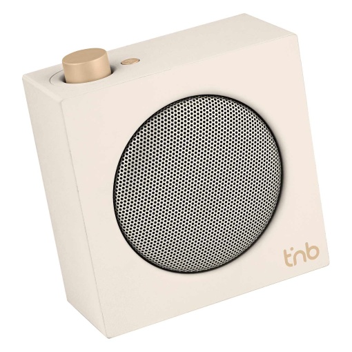 Coluna Bluetooth + rádio TNB Rainbow Cube 5w ivory white