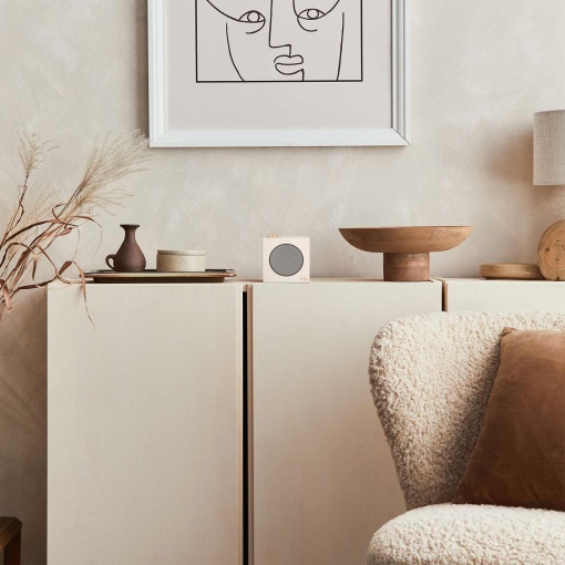 Coluna Bluetooth + rádio TNB Rainbow Cube 5w ivory white