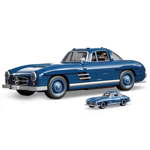 Hot Wheels Premium Series Brick Shop Mercedes-Benz 300 SL 1600 peças MATTEL HWW25