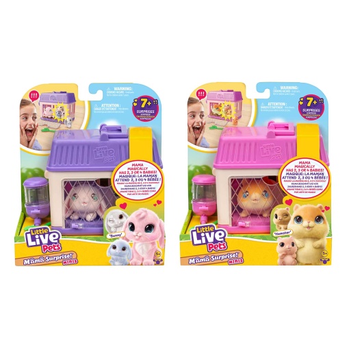 Little Live Pets - Mini Mama Surprise família sortido MOOSE