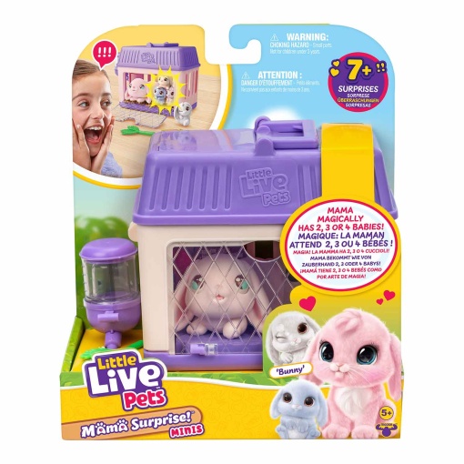 Little Live Pets - Mini Mama Surprise família sortido MOOSE