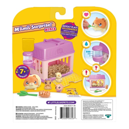Little Live Pets - Mini Mama Surprise família sortido MOOSE