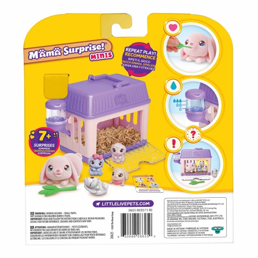 Little Live Pets - Mini Mama Surprise família sortido MOOSE