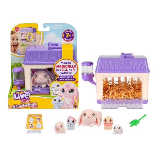Little Live Pets - Mini Mama Surprise família sortido MOOSE