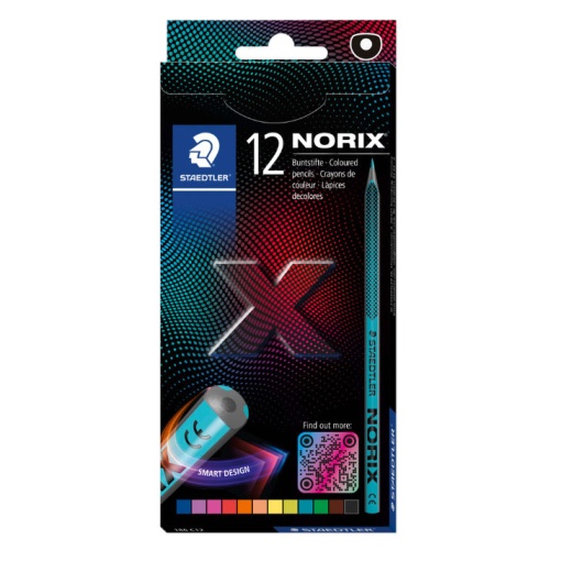 Lápis de cor STAEDTLER Noris 12 cores