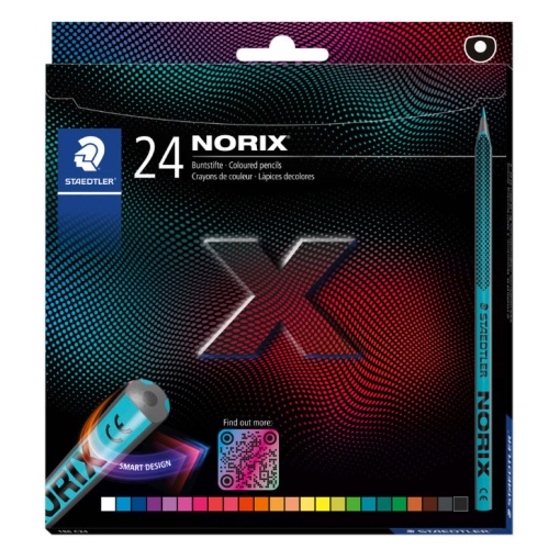 Lápis de cor STAEDTLER Noris 24 cores