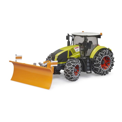 Trator Class Axion 950 com correntes de neve BRUDER