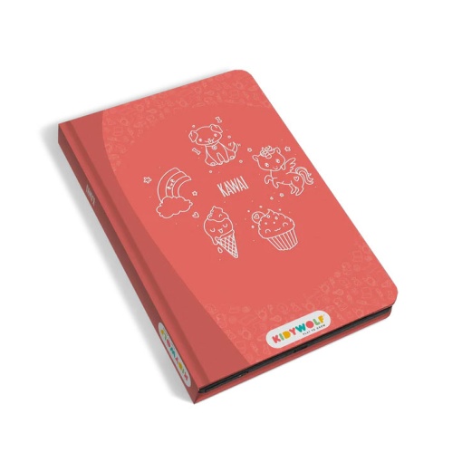 Bloco de desenho com ecrã LCD - Kawai KIDYWOLF KIDYDRAW