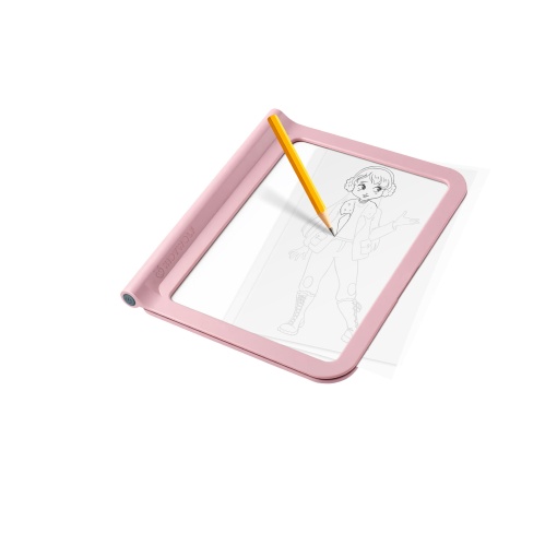 Quadro luminoso para pintar KIDYWOLF KIDYDRAW PRO rosa