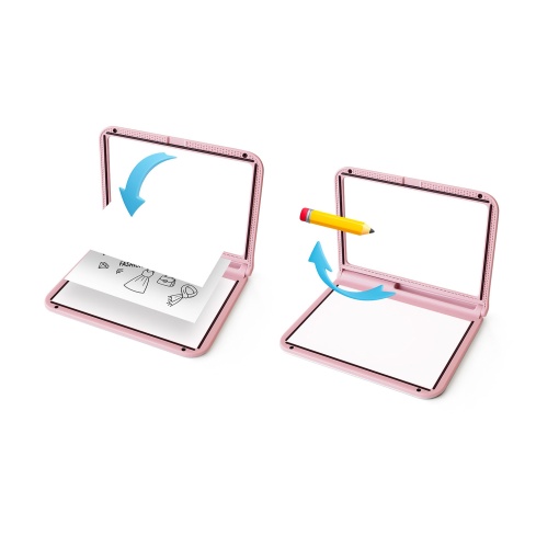 Quadro luminoso para pintar KIDYWOLF KIDYDRAW PRO rosa