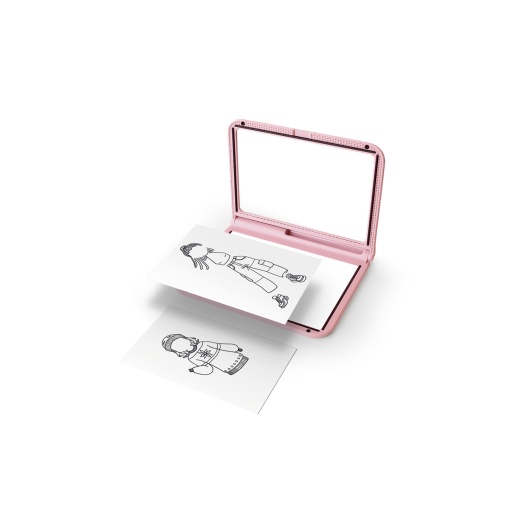 Quadro luminoso para pintar KIDYWOLF KIDYDRAW PRO rosa