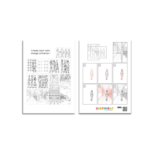 Quadro luminoso para pintar KIDYWOLF KIDYDRAW PRO rosa