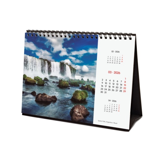 Calendário de secretária 2026 FINOCAM 21x15cm Nature 781245326