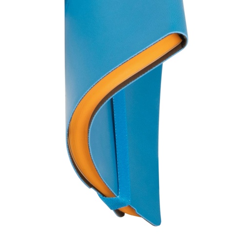 Agenda diária A5 2026 FINOCAM Lisa azul com elástico
