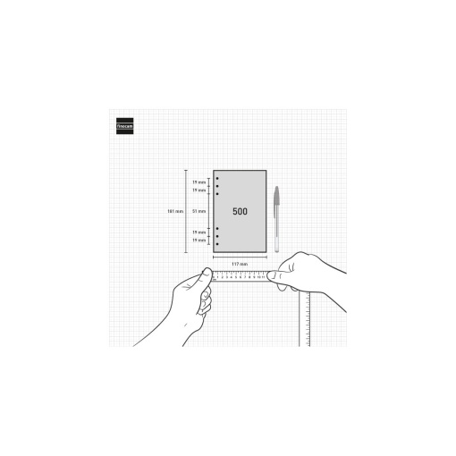 Recarga organizer semanal 117x181mm 2026 FINOCAM