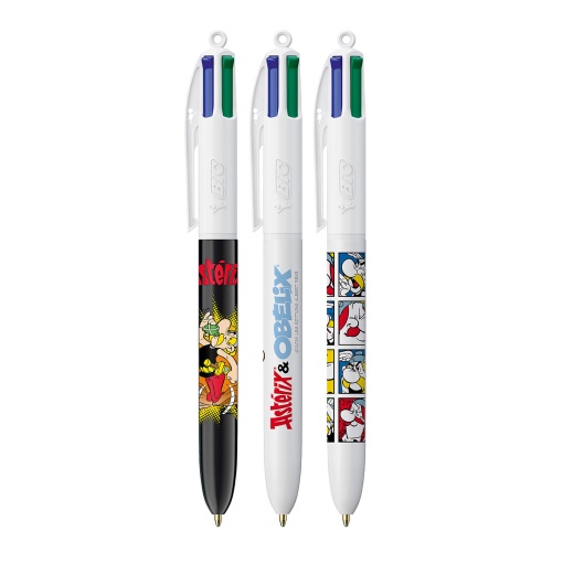 Esferográfica de 4 cores BIC 4 Colours edição limitada Asterix