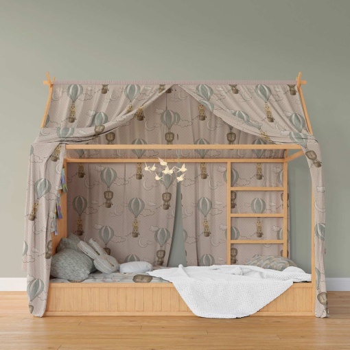 Tecido FUXICOS E FRICOTES Safari triângulos 1x1,50m