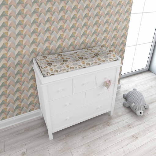 Tecido FUXICOS E FRICOTES Safari triângulos 1x1,50m