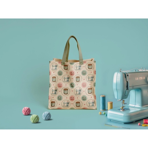 Tecido FUXICOS E FRICOTES Unindo Pedacinhos básico verde 1x1,50m