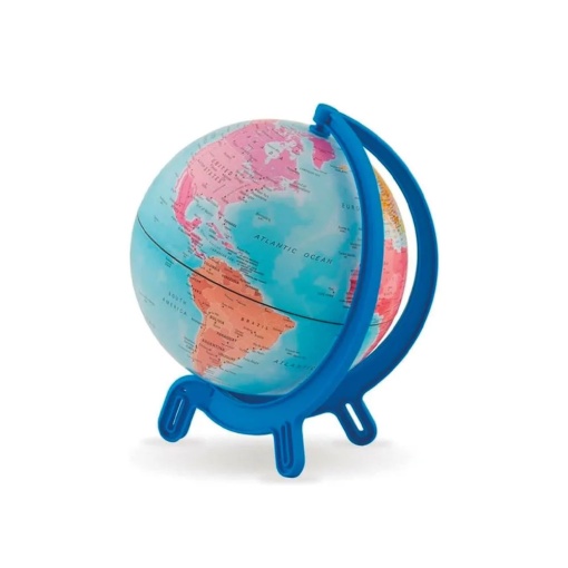 Globo com luz TECNODIDATTICA Giacomino Continenti 16cm